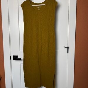 Universal Thread cap sleeve long t-shirt dress